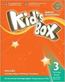 Kid's Box Level 3 Activity Book with Online Resources British English фото книги