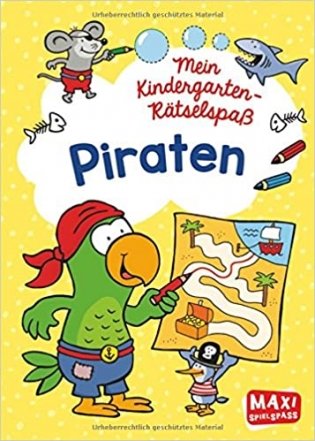Mein Kindergarten-Raetselspass Piraten фото книги