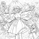 Critical Role: The Mighty Nein Coloring Book фото книги маленькое 6