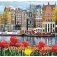 Календарь настенный перекидной на 2019 год "Города мира. Очарование Амстердама" фото книги маленькое 2