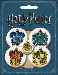 Набор значков. Гарри Поттер (комплект из 5 значков) (количество товаров в комплекте: 5) фото книги