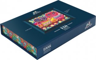 Пазл деревянный "Совушки", 120 деталей фото книги 2