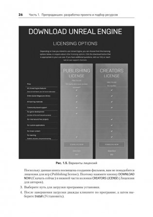 Unreal Engine 5. Пошаговый курс по созданию коротких фильмов и синематиков фото книги 13