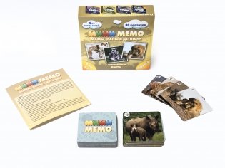 Настольная игра "Ми-Ми-Мемо. Африка" фото книги
