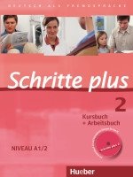 Schritte plus 2. Kursbuch + Arbeitsbuch mit Audio-CD zum Arbeitsbuch (+ Audio CD) фото книги