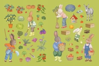 Семья кроликов на ферме фото книги 4