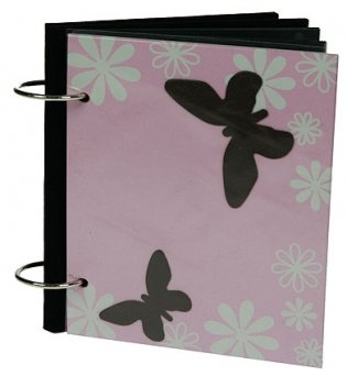 Фотоальбом "Бабочки", на 18 фото, 15x10 см фото книги