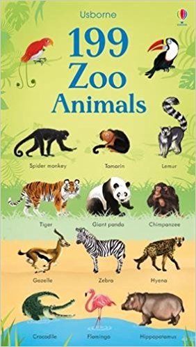 199 Zoo Animals. Board book. 199 Pictures фото книги
