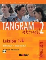 Tangram aktuell 2 Lektion 1-4 Kursbuch + Arbeitsbuch + CD zum Arbeitsbuch (+ Audio CD) фото книги