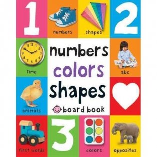 Numbers, Colors, Shapes фото книги