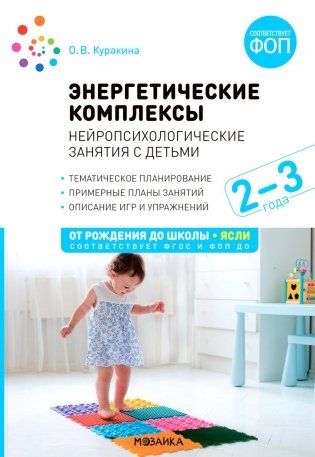 Энергетические комплексы. Нейропсихологические занятия с детьми. 2-3 года фото книги