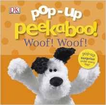 Pop-Up Peekaboo! Woof Woof! Board book фото книги