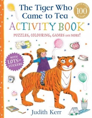 The Tiger Who Came To Tea Activity Book фото книги
