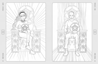 Manga Tarot: a Colouring Book фото книги 5
