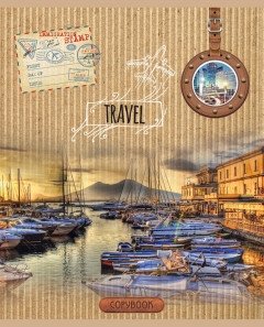 Тетрадь "Путешествия и фото", А5, 48 листов, клетка фото книги