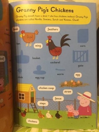 Peppa Pig: 1000 First Words Sticker Book фото книги 5