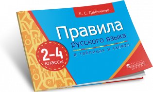 Правила русского языка в таблицах и схемах. 2-4 классы фото книги 2