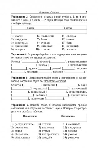 Русский язык: весь школьный курс в таблицах, упражнениях и тестах фото книги 6
