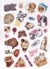 100 наклеек. Котики фото книги маленькое 5