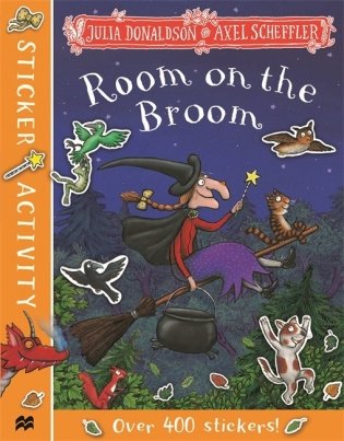 Room on the Broom. Sticker Book фото книги