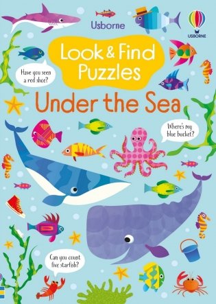 Look and Find Puzzles Under the Sea фото книги