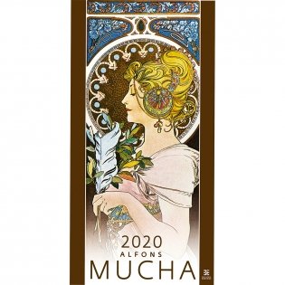 Alfons Mucha (Альфонс Муха). Календарь настенный на пружине на 2020 год фото книги