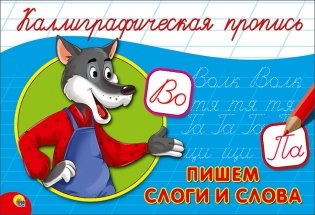 Каллиграфическая пропись. Пишем слоги и слова фото книги