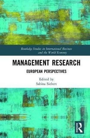 Management Research: European Perspectives фото книги