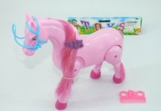 Игровой набор "Маленькая розовая лошадка с аксессуарами" фото книги