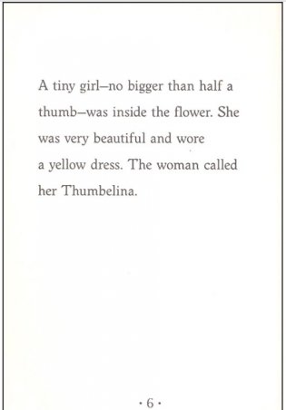 Thumbelina фото книги 2
