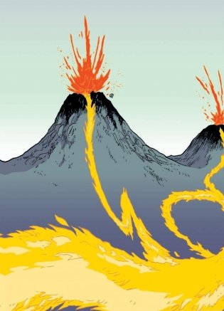 Вулканы. Научный комикс фото книги 2