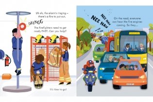 Peep Inside how a Fire Engine works фото книги 2