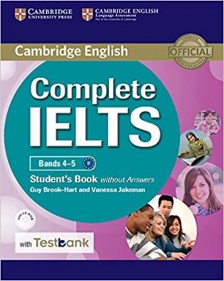 Complete IELTS. Bands 4-5. Student's Book without Answers (+ CD-ROM) фото книги