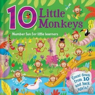 10 Little Monkeys фото книги