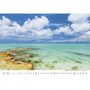 Sea (Море). Календарь настенный на пружине на 2021 год фото книги 9