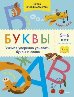Буквы. Учимся уверенно узнавать буквы и слова. 5-6 лет фото книги