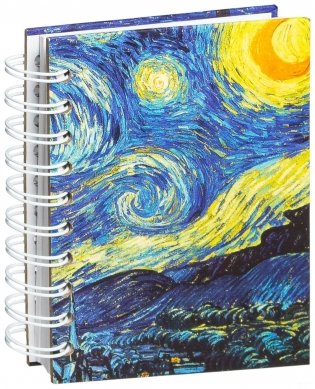 Скетчбук "Ван Гог. Звездная ночь" (А5) фото книги