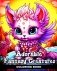 Adorable Fantasy Creatures Coloring Book: Cute Kawaii Coloring Pages with Baby Mythical Creatures фото книги маленькое 2