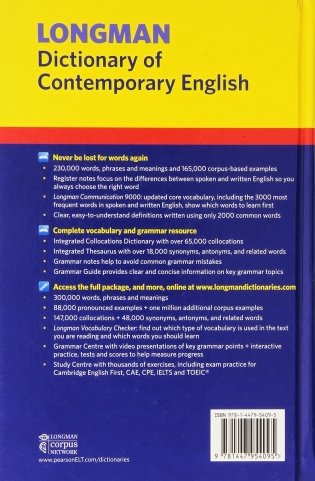 Longman Dictionary of Contemporary English фото книги 2