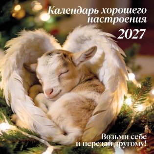 Календарь хорошего настроения. Календарь настенный на 2027 год (300х300) фото книги