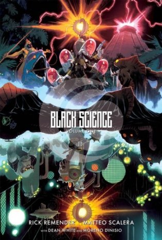 Black Science Volume 1: The Beginner's Guide to Entropy 10th Anniversary Deluxe Hardcover фото книги