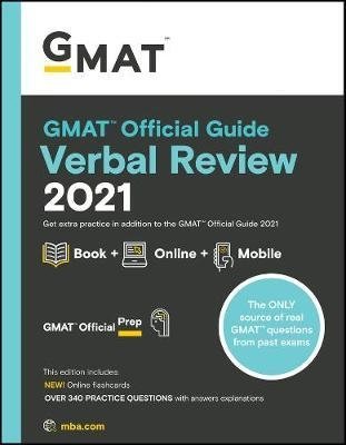 GMAT Official Guide Verbal Review 2021. Book + Online Question Bank фото книги