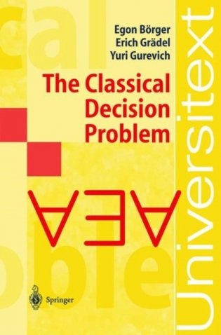 The Classical Decision Problem фото книги