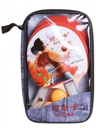Набор для игры в настольный теннис (2 ракетки, 3 шарика), арт. 917-13 фото книги 2