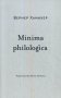 Minima philologica фото книги маленькое 2