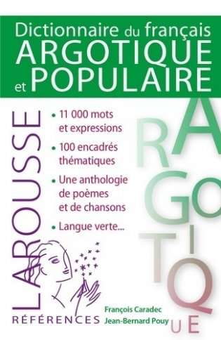 Dictionnaire de francais argotique et populaire фото книги
