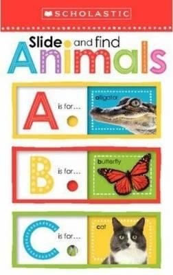 Slide and Find Animals ABC фото книги