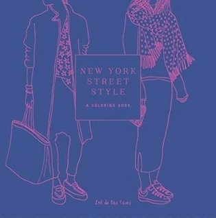 New York Street Style: A Coloring Book фото книги