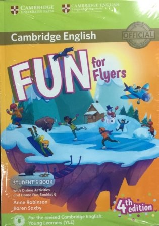 Fun for Flyers Student's Book with Online Activities with Audio and Home Fun Booklet 6 фото книги 2