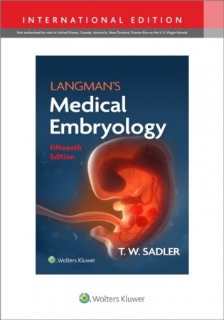 Langman's Medical Embryology,15, International edition фото книги